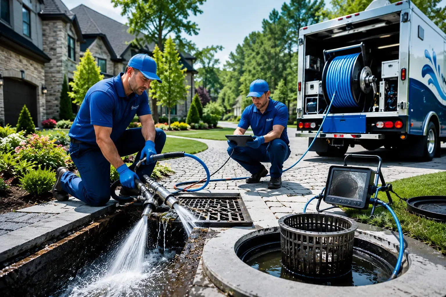 Local outdoor drain cleaning professionals in Cambridge, IA