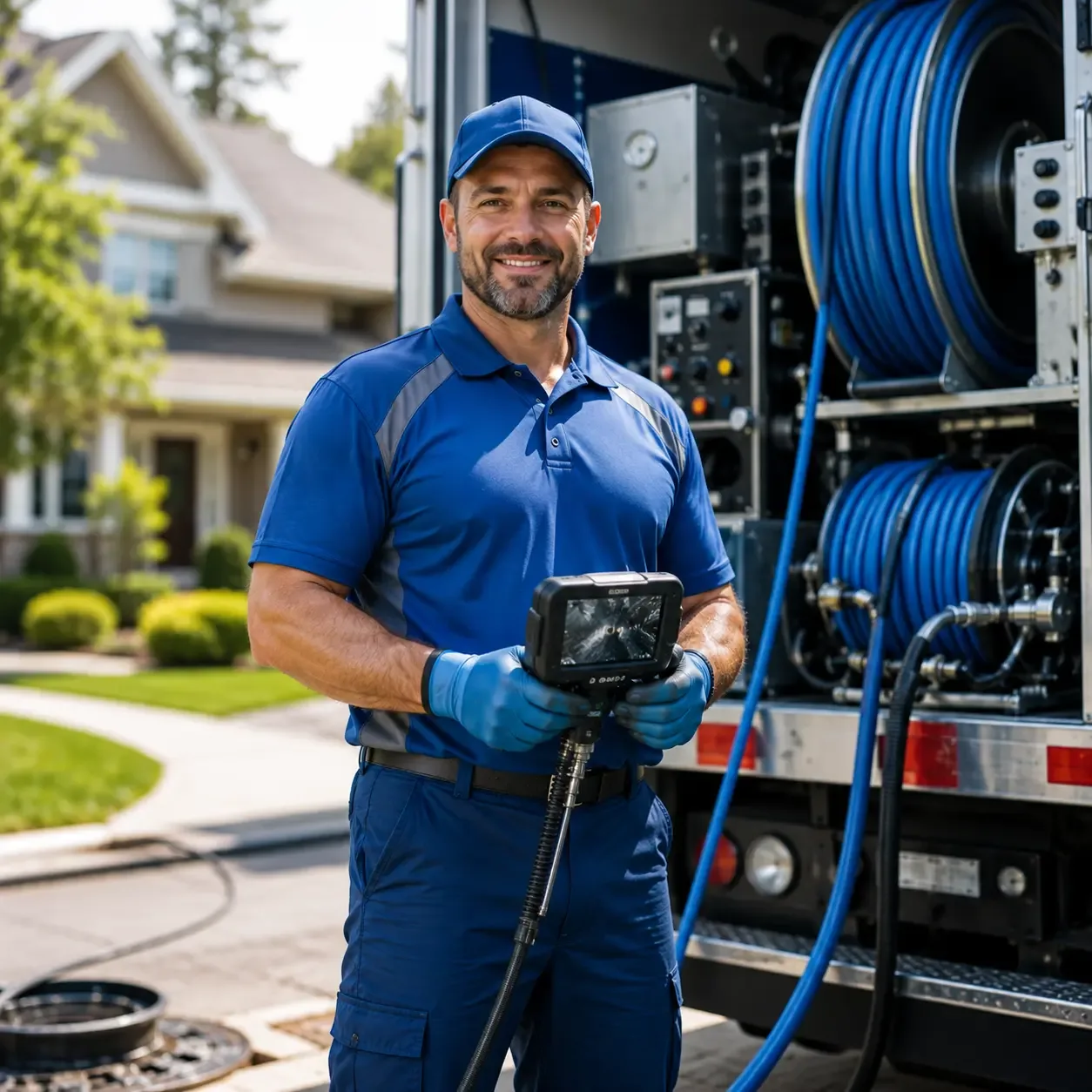 Local outdoor drain cleaning specialists in Cambridge, IA